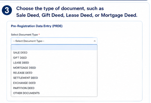 Property Registration Step 3